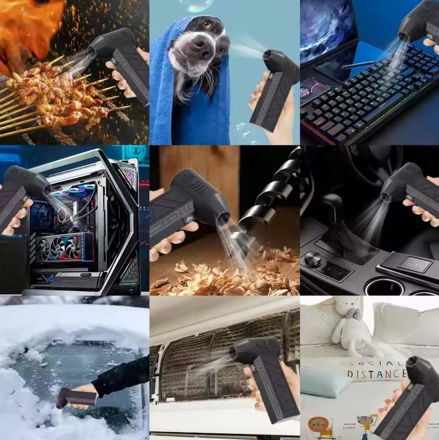 مروحة توربينية صغيرة بقوة كبيرة 4