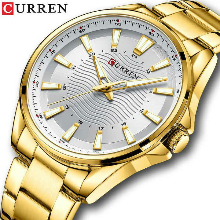 ساعة CURREN الذهبية 2