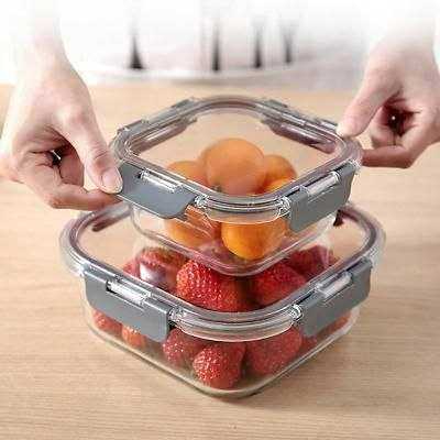 طقم حافظات أكريليك مربعة 9