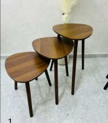 طقم سكملات خشبية 3 قطع 8