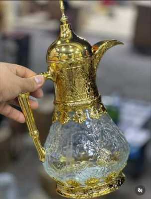 أباريق شاي وقهوة زجاجية مزخرفة 14