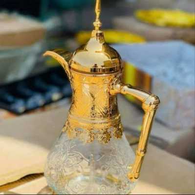 أباريق شاي وقهوة زجاجية مزخرفة 25
