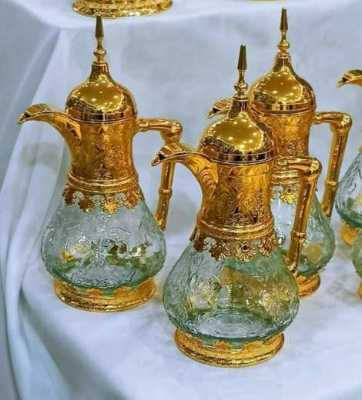 أباريق شاي وقهوة زجاجية مزخرفة 22