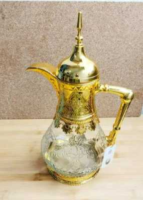 أباريق شاي وقهوة زجاجية مزخرفة 10