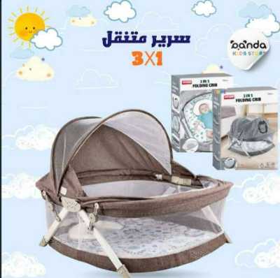 سرير أطفال قابل للطي 3 في 1 8
