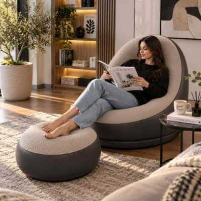 طقم أريكة استرخاء قابلة للنفخ 2