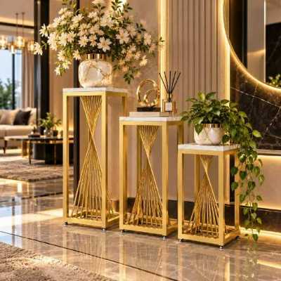 طقم ستاندات ديكور 3 قطع 5