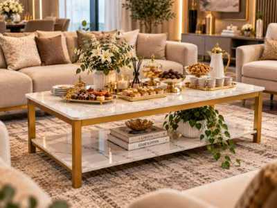 طاولة وسط ماربل فاخرة 4