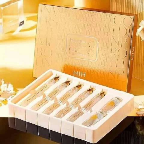خيوط الكولاجين الذهبية