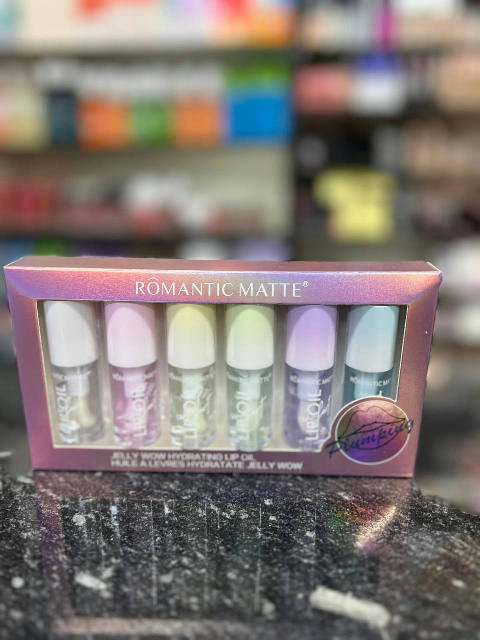 باكج زيوت شفاه Jelly Wow من Romantic Matte
